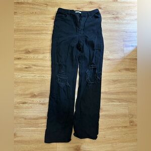 pacsun black 90s boyfriend jean